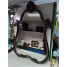 MIROIR ANCIEN EN BOIS DE STYLE LOUIS XV 