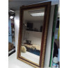 MIROIR RECTANGULAIRE BORD DORÉ 