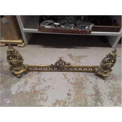GARNITURE DE CHEMINÉE BRONZE 