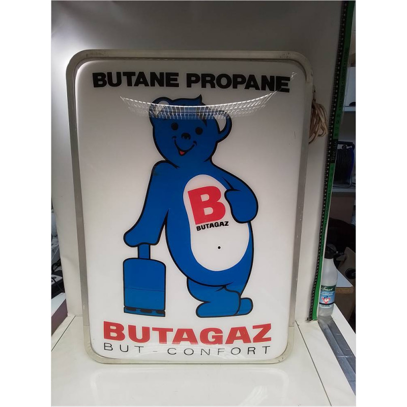 ENSEIGNE LUMINEUSE ÉLECTRIFIÉE BUTAGAZ