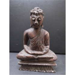 BOUDDHA EN BOIS 