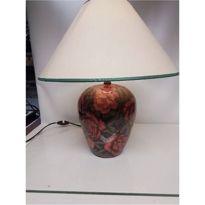 LAMPE A POSER DECOR ROSES