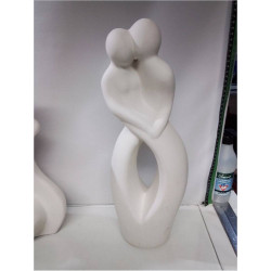 STATUETTE COUPLE BLANCHE 