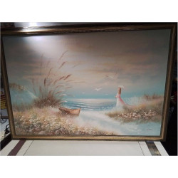HUILE SUR TOILE M. GRANT