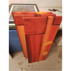TRIPTYQUE TONS ROUGE