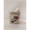 CARAFE A WHISKY PORCELAINE DE BRUXELLES 