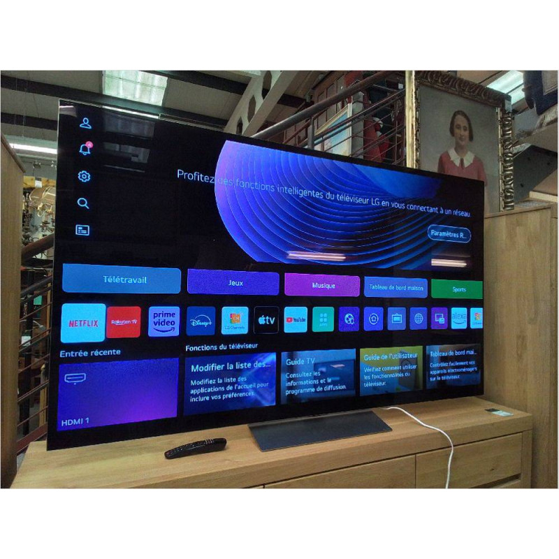 SMART TV LG OLED 77C2 195CM AVEC CARTON 