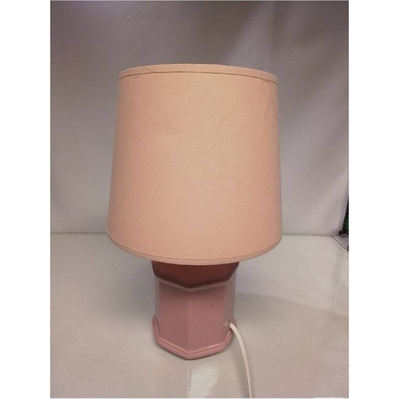 LAMPE A POSER PORCELAINE ROSE