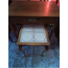 TABLE BASE PORTE PLANTE CARRELÉE 