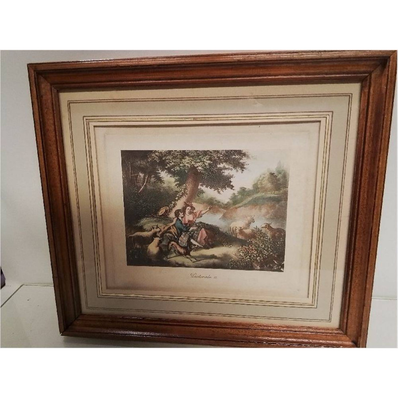 GRAVURE PASTORALE 