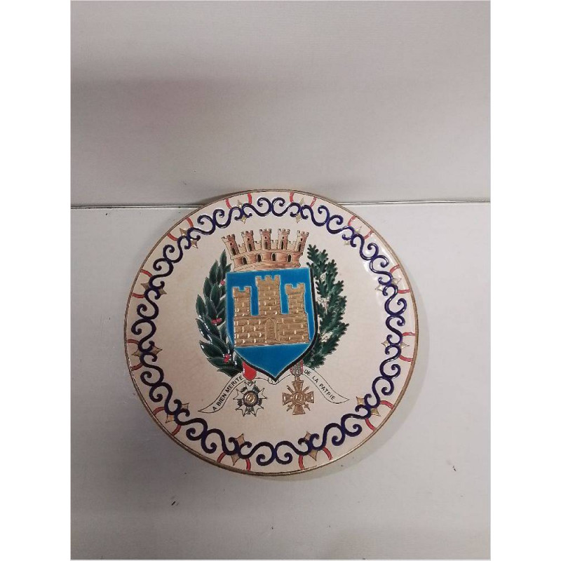 ASSIETTE DECO LONGWY