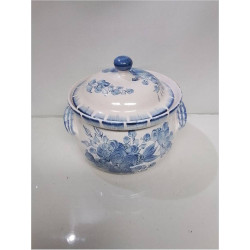 SOUPIERE CÉRAMIQUE DECOR BLEU