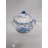 SOUPIERE CÉRAMIQUE DECOR BLEU