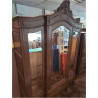 ARMOIRE STYLE LOUIS XV 3 PORTES 3 TIROIRS 