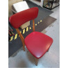 CHAISE VINTAGE ROUGE 