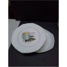 SERVICE A POISSON PORCELAINE 