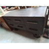 COMMODE STYLE INDUSTRIEL 2 PORTES 2 TIROIRS KARE DESIGN