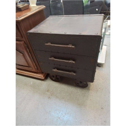 COMMODE 3 TIROIRS KARE...