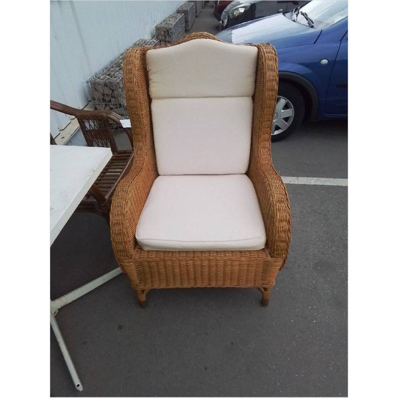 FAUTEUIL ROTIN