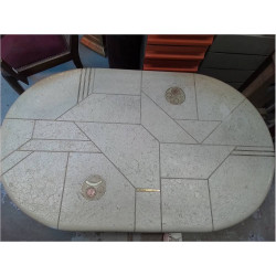TABLE BASSE DANS LE STYLE PAUL KINGMA 