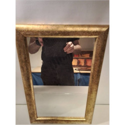 MIROIR BORD DORÉ 
