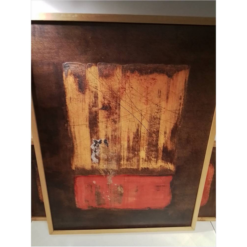 CADRE MODERNE ABSTRAIT SIGNÉ GRAND MODÈLE 