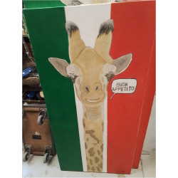 TOILE GIRAFE BUON APPETITO...