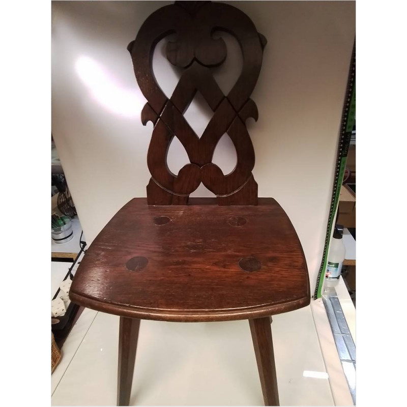 CHAISE BOIS ANCIENNE 