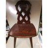 CHAISE BOIS ANCIENNE 