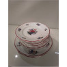 LOT D\'ASSIETTES SARREGUEMINES 