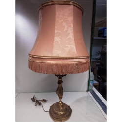 LAMPE A POSER METAL DORÉ 