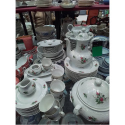 SERVICE BAVARIA DECO ROSES 