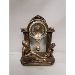 PENDULE QUARTZ DECOR LECTRICE 