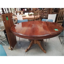TABLE OVALE MERISIER + 2...