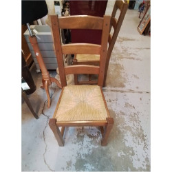 LOT DE 6 CHAISES ASSISES...
