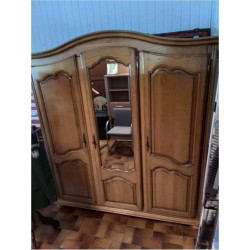ARMOIRE CHENE CLAIR 3 PORTES 