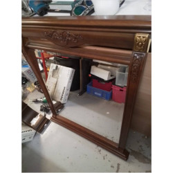 MIROIR STYLE BOIS