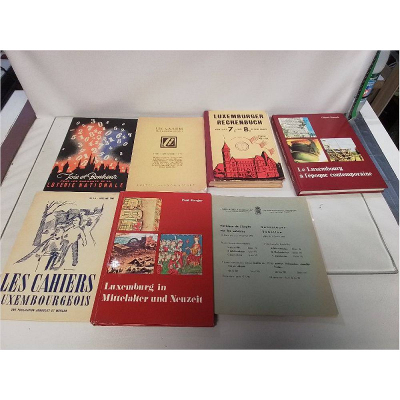 LOT LIVRES LUXEMBOURGEOIS 