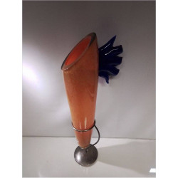VASE STYLE MURANO ORANGE ET...