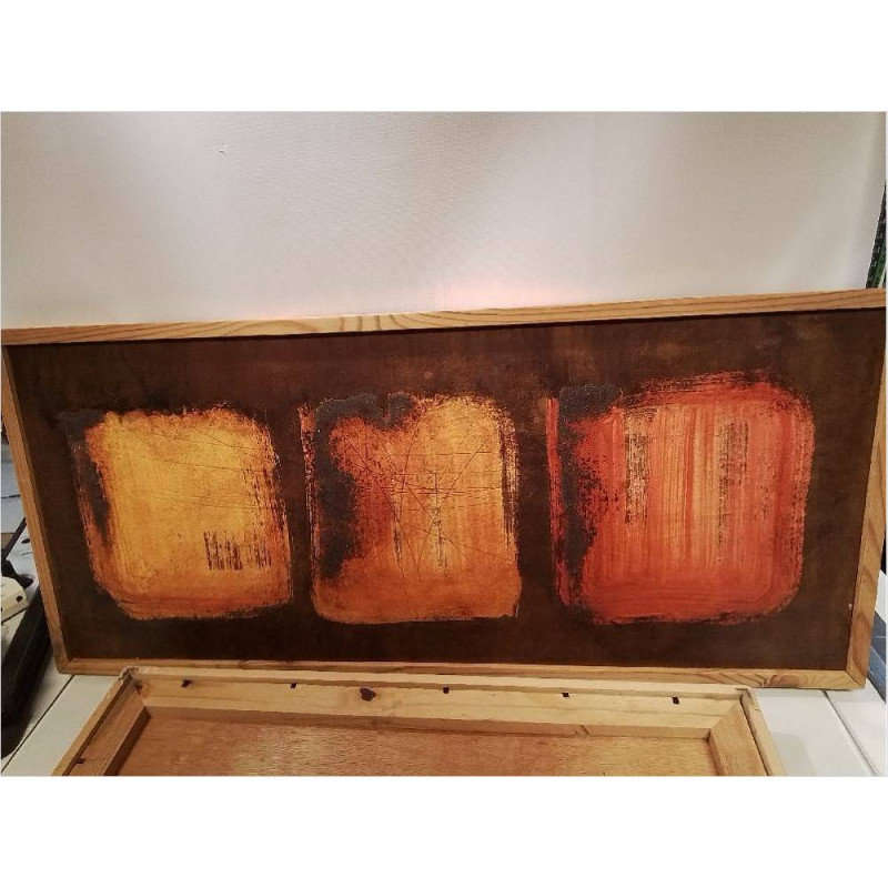 CADRE MODERNE ABSTRAIT SIGNÉ MOYEN MODÈLE 
