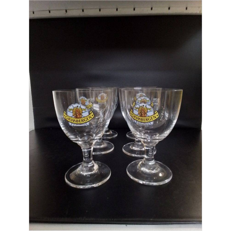 LOT VERRES GRIMBERGEN 