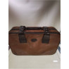 VALISE MARRON PATCHWORK VINTAGE