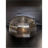 PLAFONNIER VINTAGE VERRE FUMÉ 