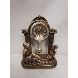 PENDULE QUARTZ DECOR LECTRICE 