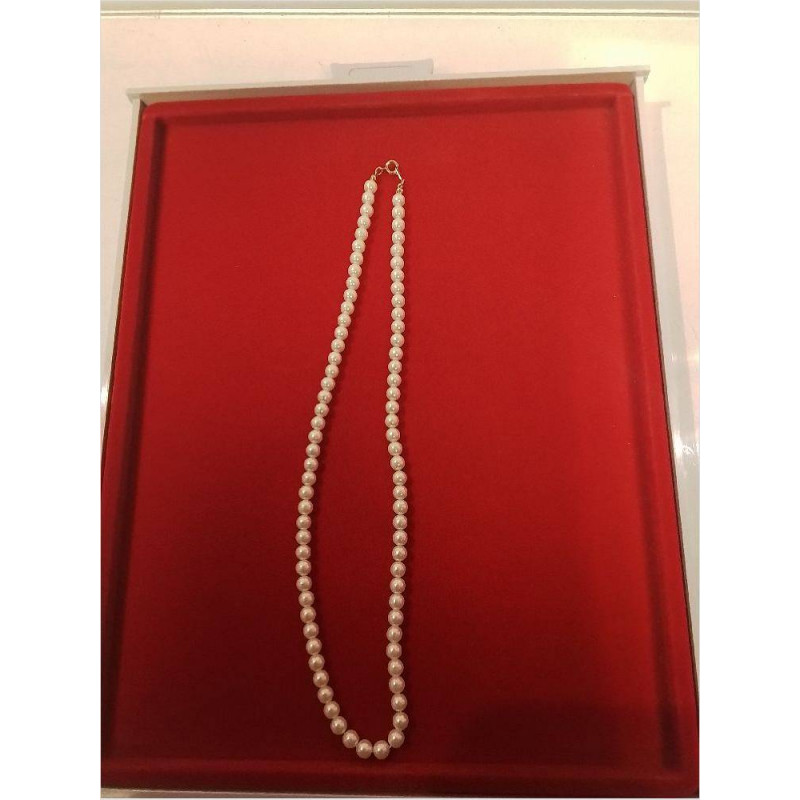 COLLIER PERLES FANTAISIE 