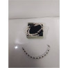 PARURE PERLES FANTAISIE BICOLORE