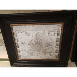 CADRE REPRODUCTION CARTE...