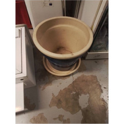 CACHE POT BLEU GRAND MODELE 