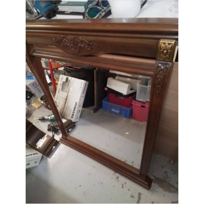 MIROIR STYLE BOIS