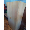 ARMOIRE 2 PORTES EFFET PIN 